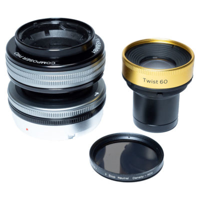 Lensbaby Composer Pro II w/Twist 60 Optic + ND Filter for L Mount