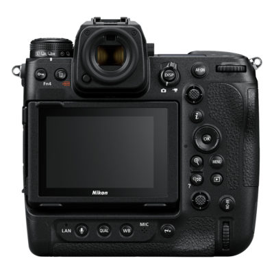 Nikon Z9 systeemcamera + 24-70mm f/4.0 S achterkant