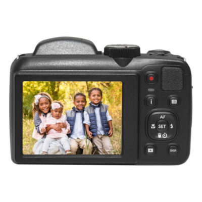 Kodak AZ255 compact camera Zwart achterkant