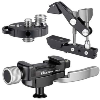 Leofoto LF-CF-6+MC-80+MBC-18 Multi Clamp