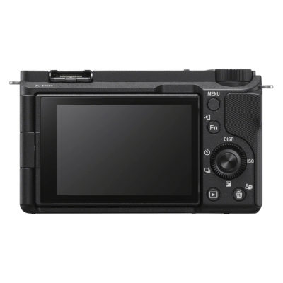 Sony ZV-E10 II content creator camera + GP-VPT2BT Wireless Shooting Grip achterkant