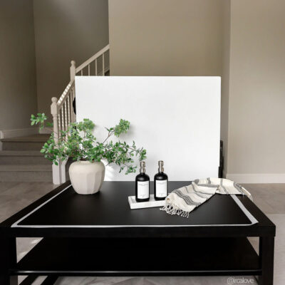 V-Flat World Duo-Board Double-Sided Background Black Gloss/Black Matte XL