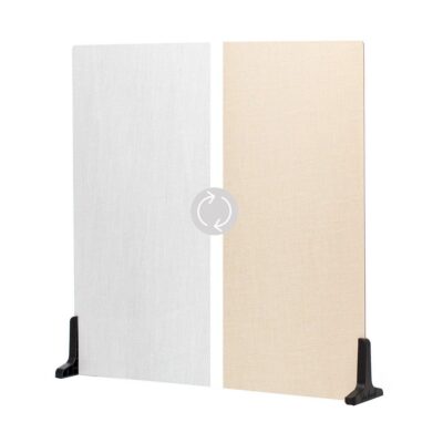V-Flat World Duo-Board Double-Sided Background Linen White/Linen Cream