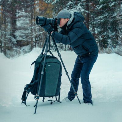 SmallRig 4353 FreeRover Carbon Fiber Photo Tripod Kit AP-100