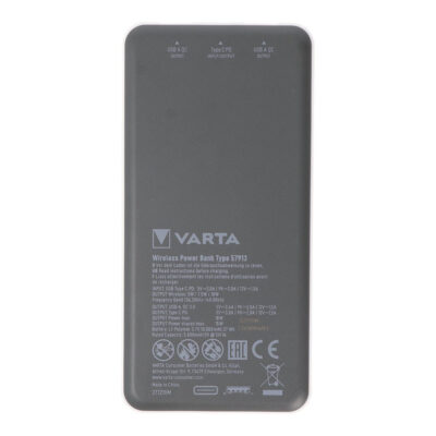 Varta Wireless Powerbank 10.000