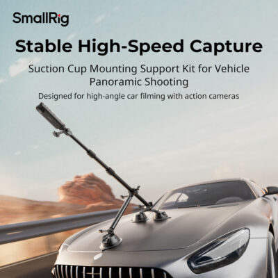 SmallRig 4380 Camera Suction Cup Car Mount Kit for Panoramic Shooting