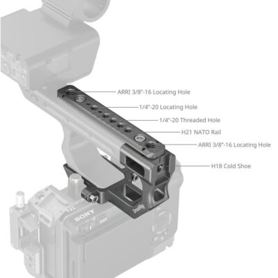 SmallRig 4830 Extension Mount Plate Kit for Sony FX3/FX30 XLR Handle