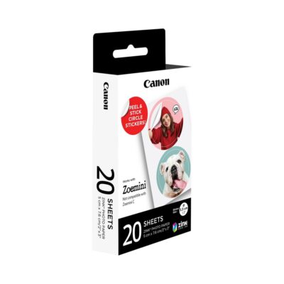 Canon ZP-2030 Zink Papier Circle 20 Vel