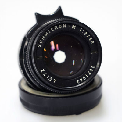 Leica Leitz Wetzlar Summicron 50mm f/2.0 objectief - Tweedehands
