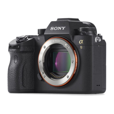 Sony Alpha A9 systeemcamera Body schuin voor