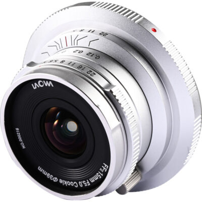 Laowa 15mm f/5 Cookie FF Canon RF-mount objectief Zilver