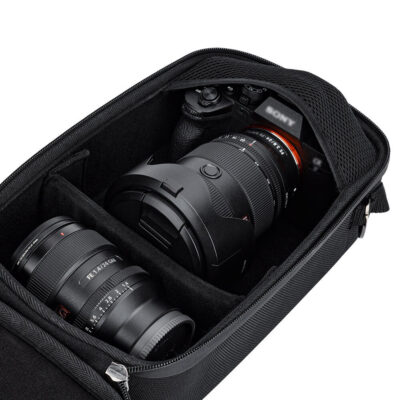 JJC HSCC-2 Camera case binnen in gebruik