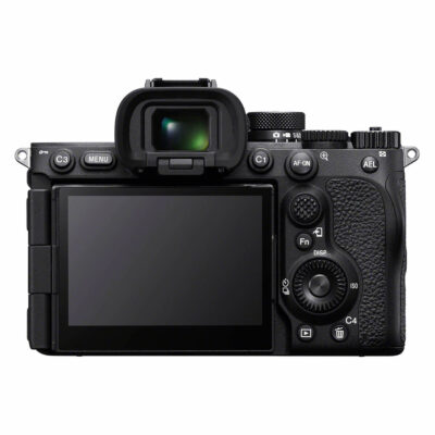 Sony Alpha A7R V systeemcamera + Sigma 24-70 II achterkant