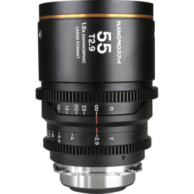 Laowa 55mm T2.9 1.5X LF Nanomorph Amber PL/EF-mount objectief