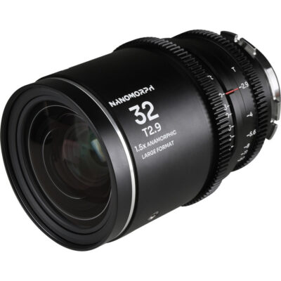 Laowa 32mm T2.9 1.5X LF Nanomorph Silver PL/EF-mount objectief