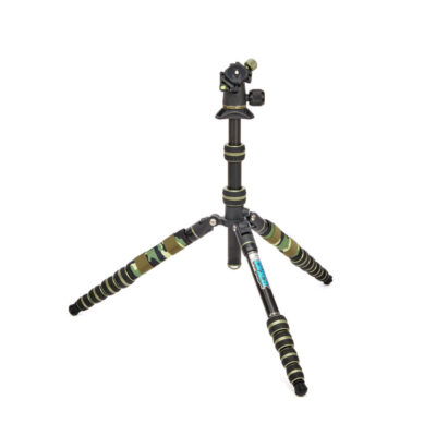 3 Legged Thing Punks Corey 2.0 Tripod Kit Black/Green with AirHed Neo 2.0