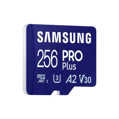 Samsung 256GB Micro SD Pro Plus (2023) + USB-adapter