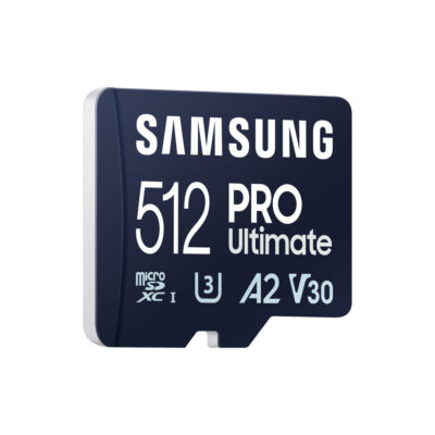 Samsung 512GB Micro SD Pro Ultimate UHS-I U3 A2 V30 200MB/s geheugenkaart