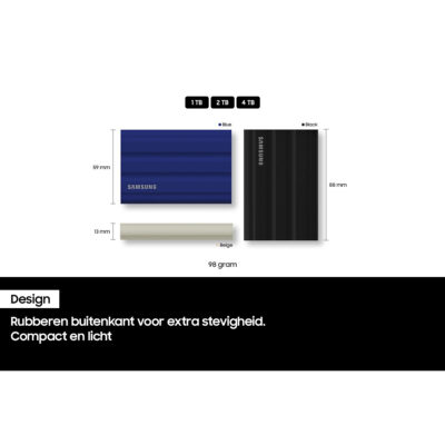 Samsung Portable SSD T7 Shield 2TB Beige
