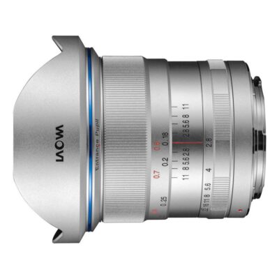 Laowa 12mm f/2.8 Nikon F-mount objectief Silver