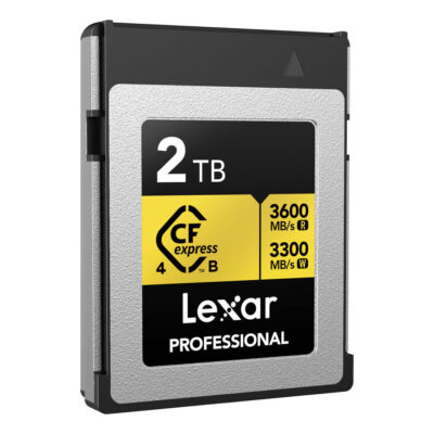 Lexar 2TB CFexpress Type B Pro Gold 4.0 3600MB/s geheugenkaart