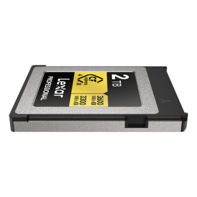 Lexar 2TB CFexpress Type B Pro Gold 4.0 3600MB/s geheugenkaart