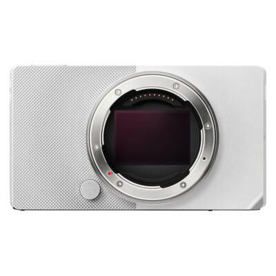Sigma BF systeemcamera Body Zilver voorkant