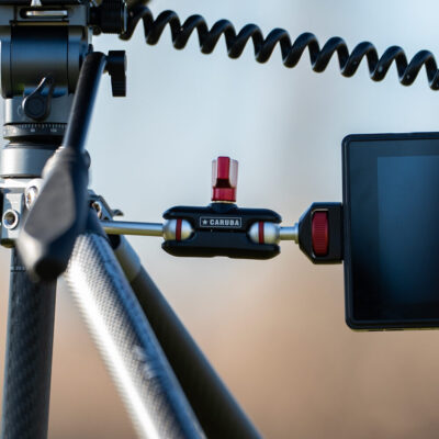 Caruba Mini Magic Arm for Tripod gemonteerd