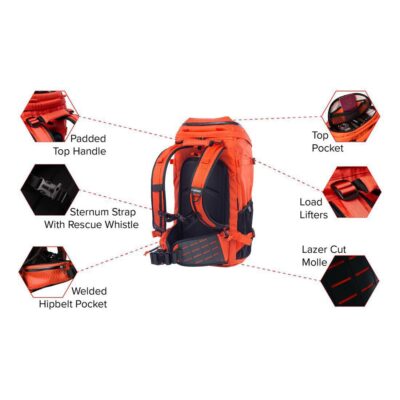 F-Stop Kashmir 2 AIR 33L Backpack Male Torso Version Anthracite