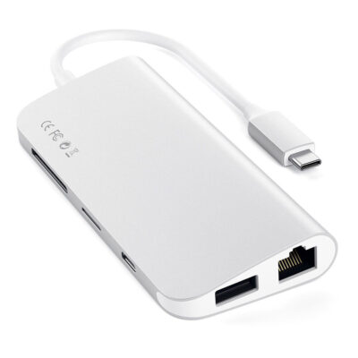 Satechi USB-C Multimedia adapter - silver USB