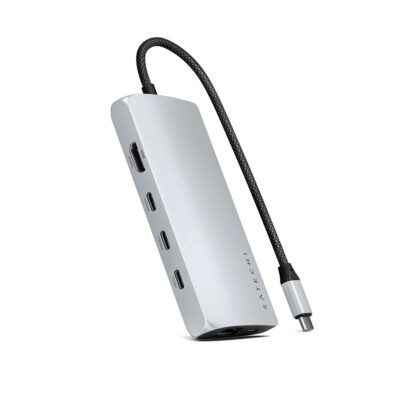 Satechi USB-C Multiport 8K (ethernet) Silver