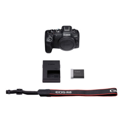 Canon EOS R8 systeemcamera Body inhoud doos