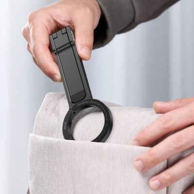 Ulanzi MA30 Carabiner-Mounted Phone Tripod(Dark Gray) vervoeren