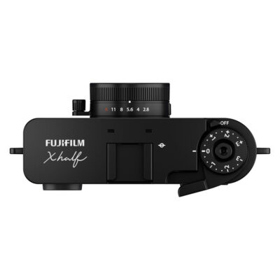 Fujifilm X-Half X-HF1 Zwart bovenkant hendel