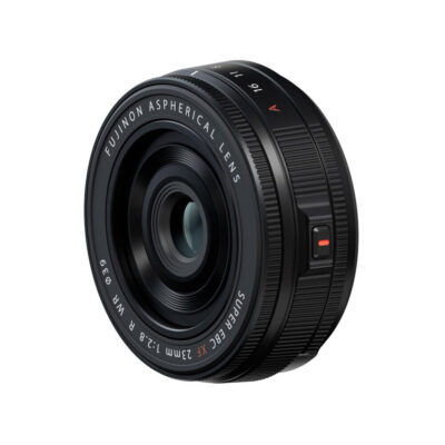 Fujifilm XF 23mm f/2.8 R WR Pancake objectief Zwart