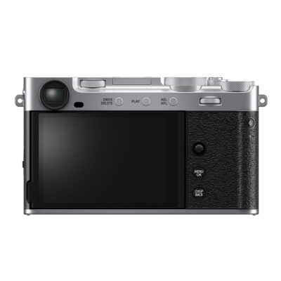 Fujifilm X-E5 Zwart achterkant