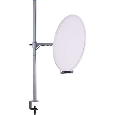 Amaran Verge Desk Clamp Stand Zilver