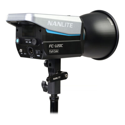 Nanlite FC-120C RGBW LED Spotlight schuin achter rechts