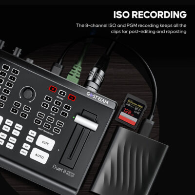 Osee Multi Camera live streaming switcher ISO SDI & HDMI