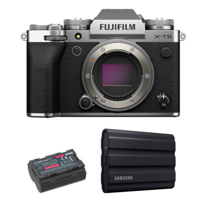 Fujifilm X-T5 Zilver Back to Work Kit