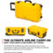 Nanuk Case 935 Geel Pro Photo Kit