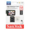 Sandisk 128GB Micro SD High Endurance 100MB/s geheugenkaart + adapter