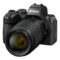 Nikon Z50 II systeemcamera + 16-50mm + 50-250mm schuin voor bovenkant