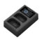 Mathorn MBC-D200 acculader + 2x Mathorn MB-204 Ultimate accu (Canon LP-E6NH)