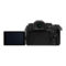 Panasonic Lumix DC-G97 systeemcamera Zwart + 14-140mm scherm uitgeklapt achterkant