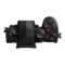 Panasonic Lumix DC-G97 systeemcamera Zwart + 14-140mm bovenkant