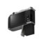 Fujifilm X-M5 systeemcamera Body Zilver accupoort schuin onder