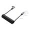 SmallRig 4792 USB-C (Straight) to USB-C (Angled) Coiled Data Cable