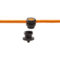 Tether Tools TetherPro Optima 10G Mobile Tethering Kit Straight 1.8m Oranje with AeroTab Small