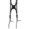 The Hantler Dual camera harness Black/Brass Regular (S-M)